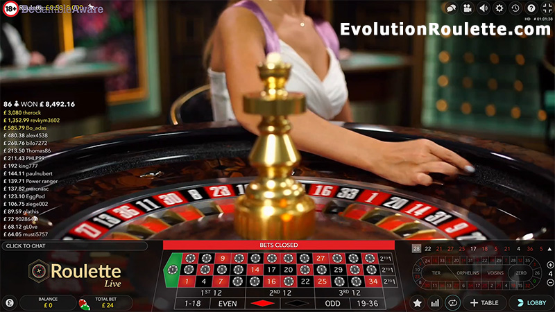 3 Live Dealer Online Roulette